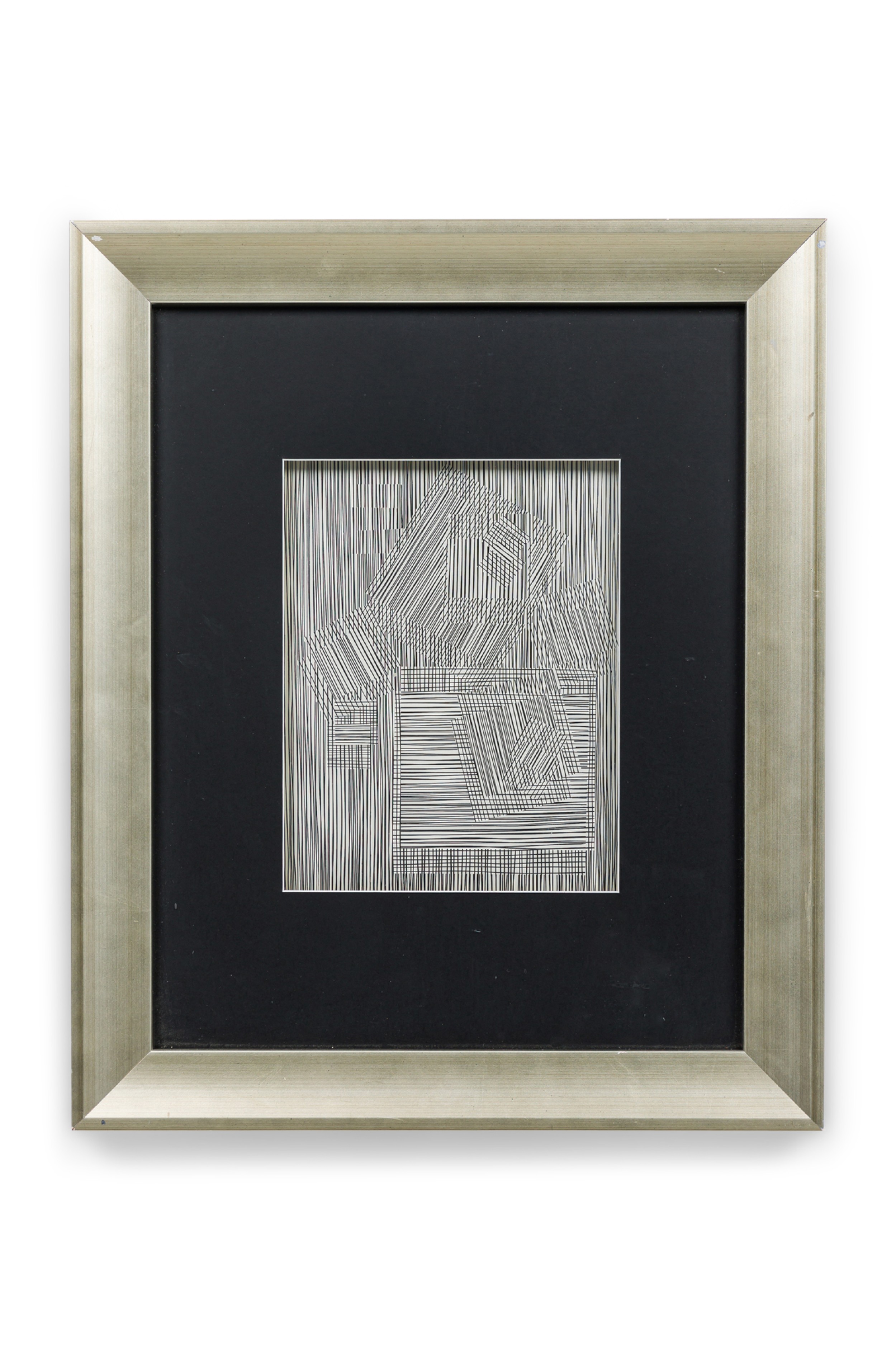 Victor vasarely mid century hungarian french op art, lenticular serigraph 