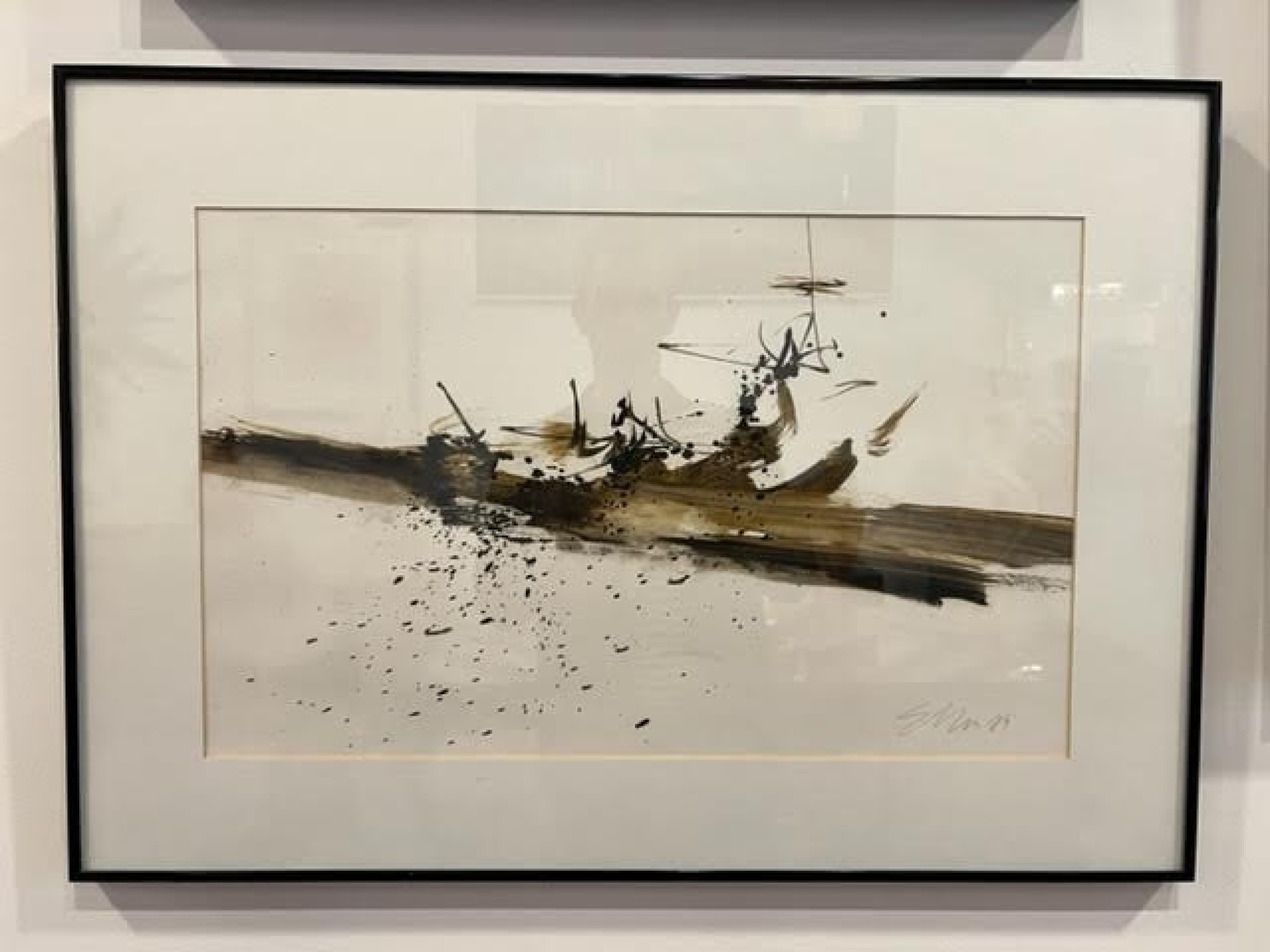 American contemporary ed eller oil on painting