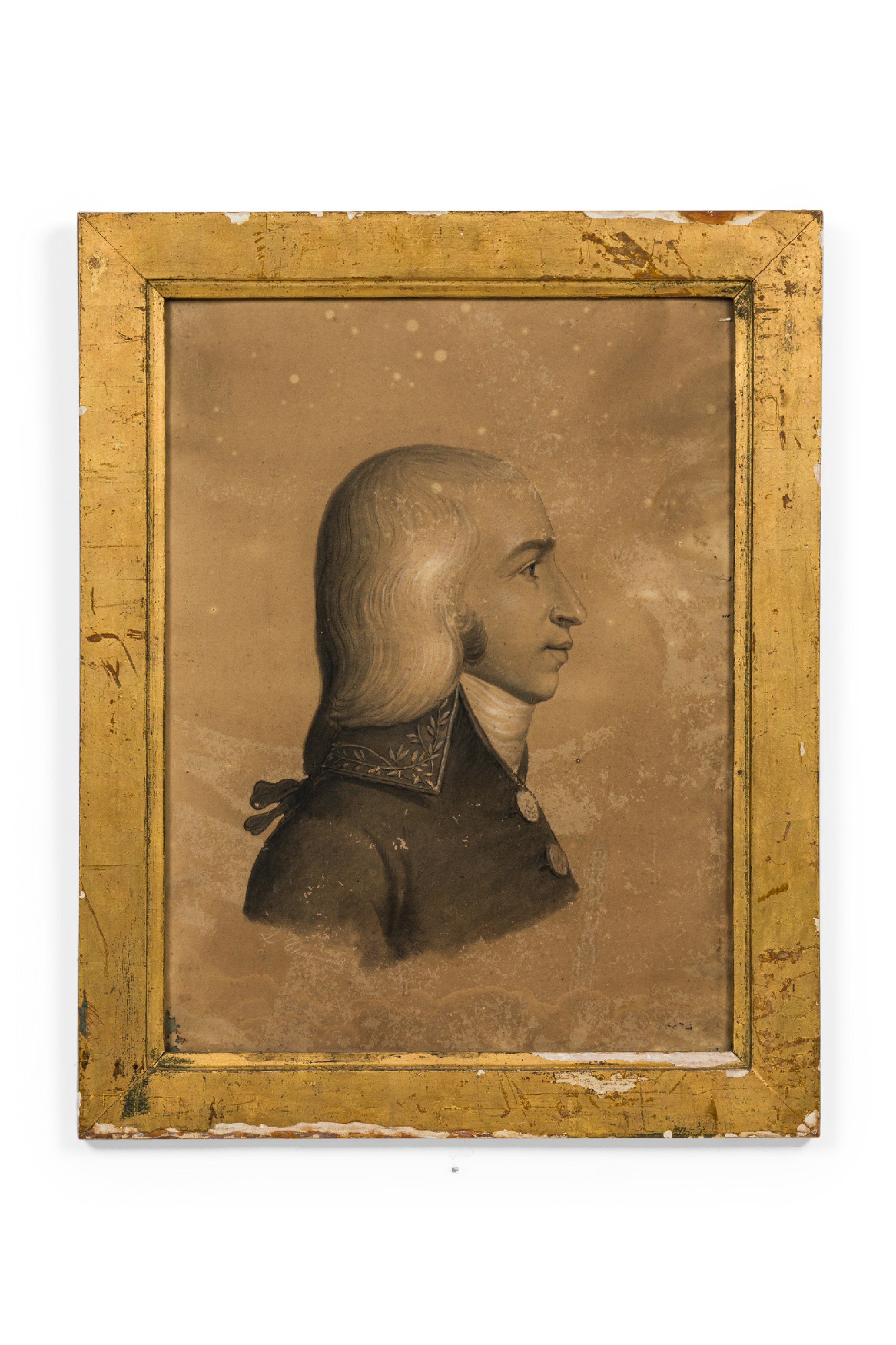 American federal print of a gentleman