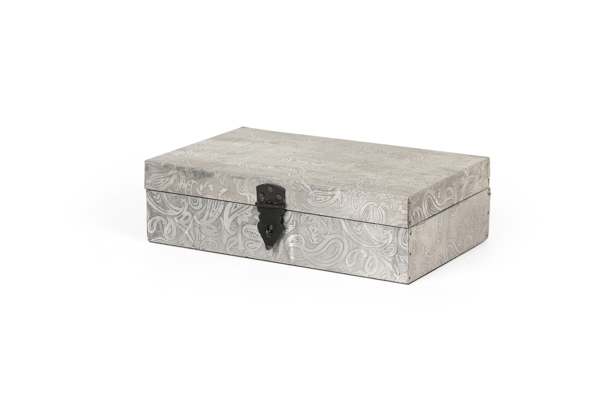 American contemporary silver box 