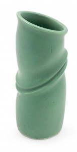 Robert lee morris celadon ceramic vase 1