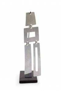 Robert lee morris mobile nickel panel sculpture