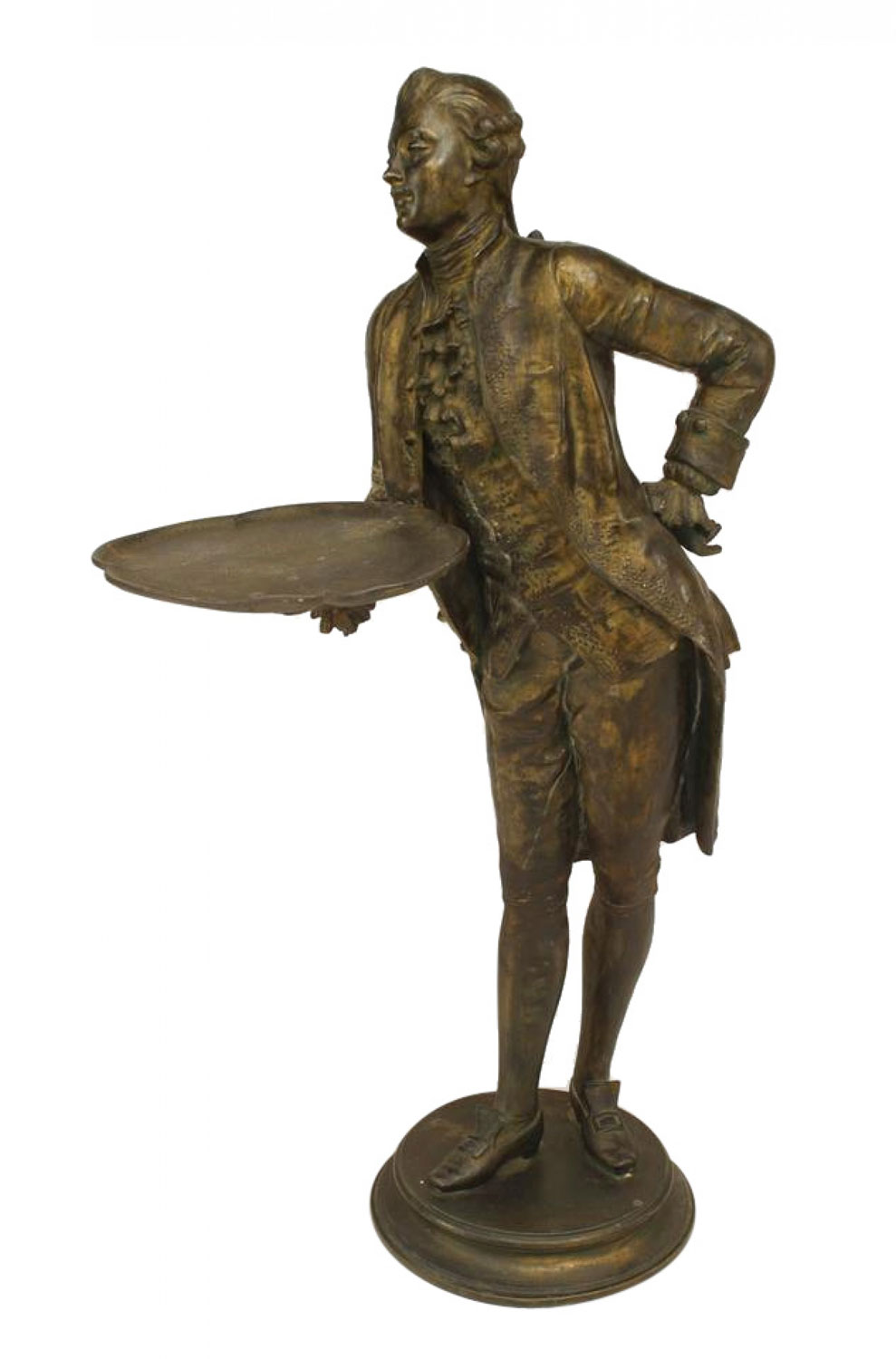 Italian rococo servant figure