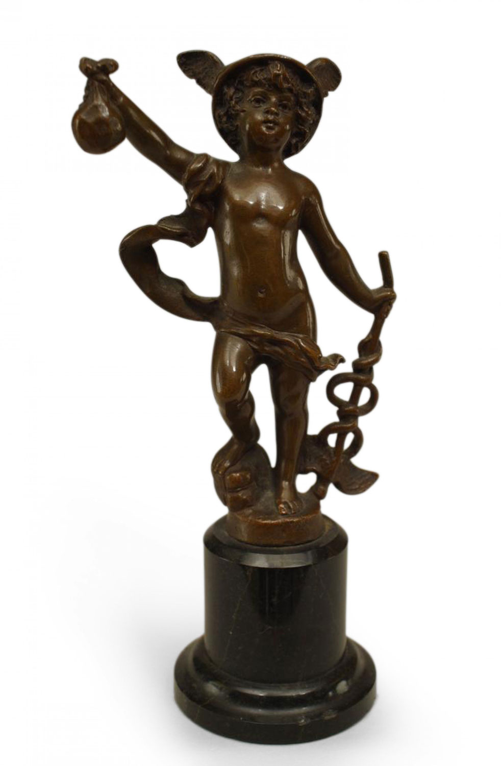 Iffland greek boy with winged helmet