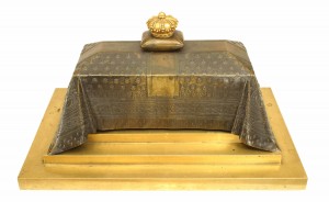 French empire bronze inkwell