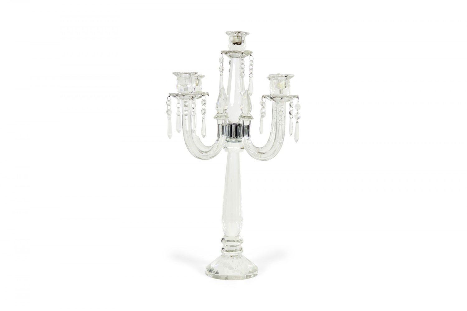 English georgian waterford crystal candelabra