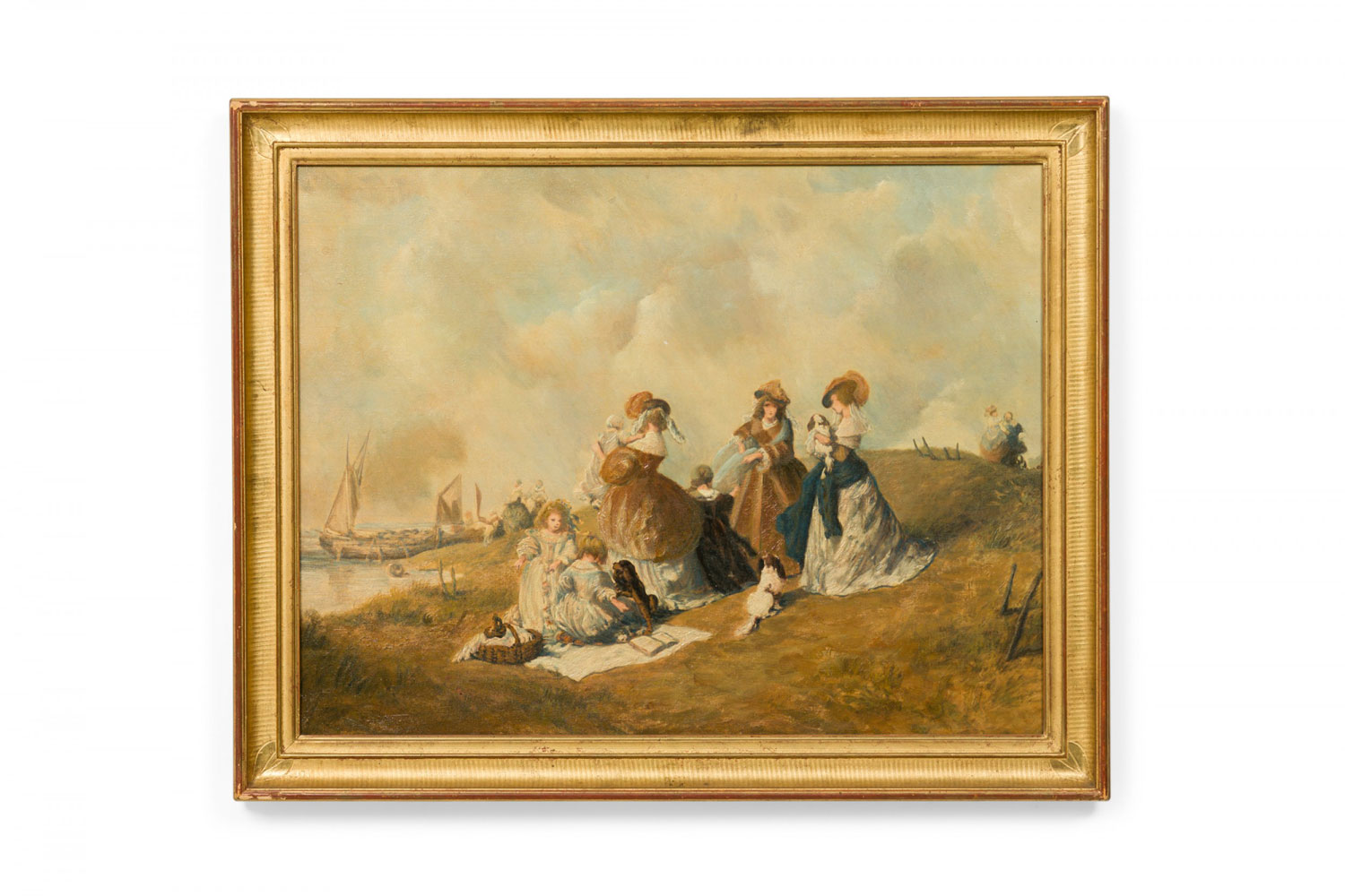 Copy of sea shore picnic scene