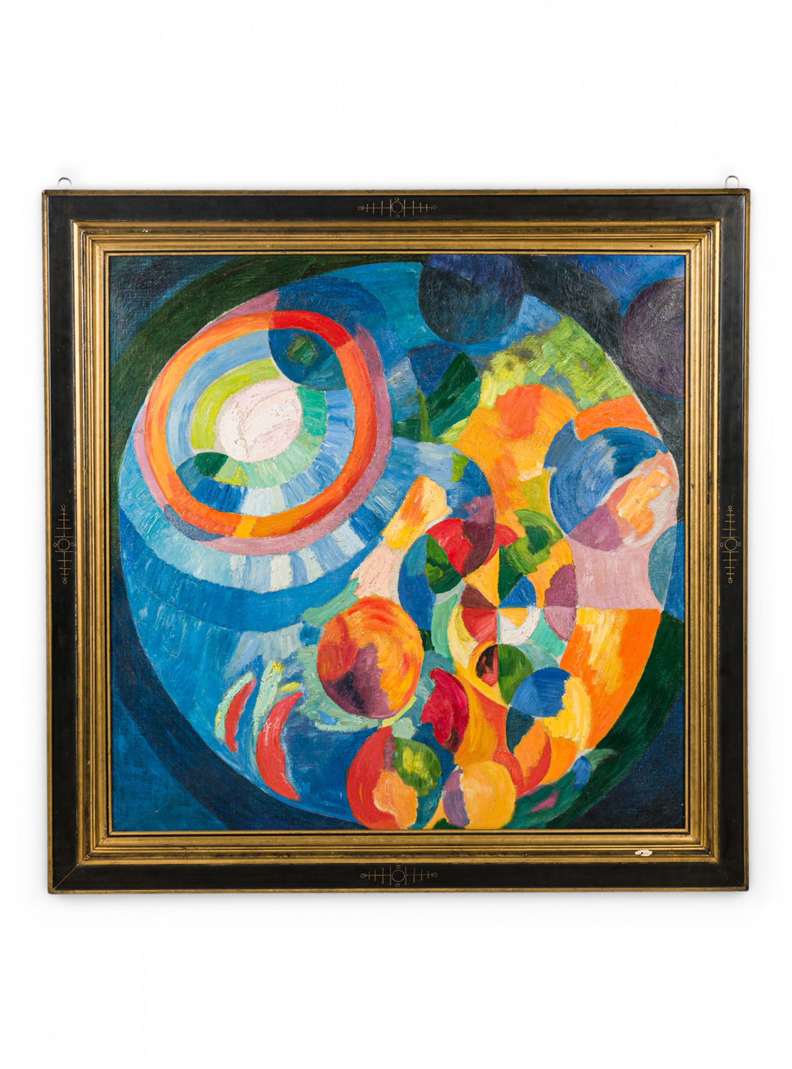 Orphism fruit abstract painting