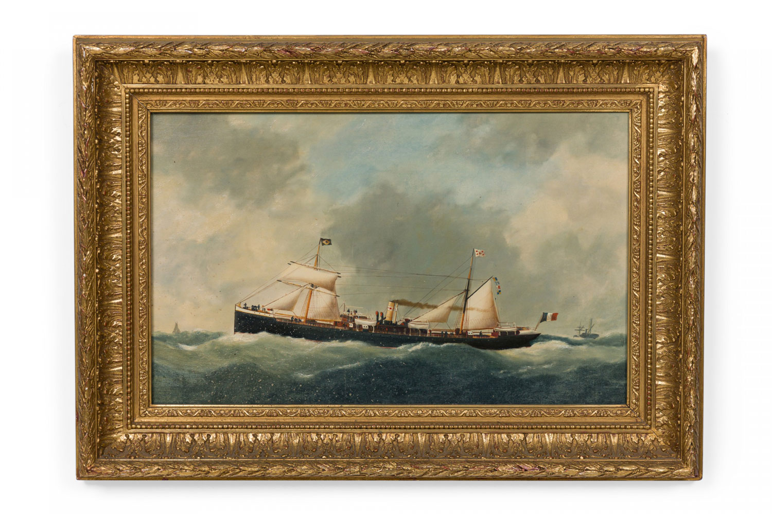 Copy of a seascape steamer one