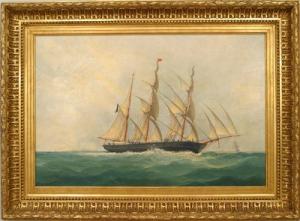 Copy of a seascape ship painting 1