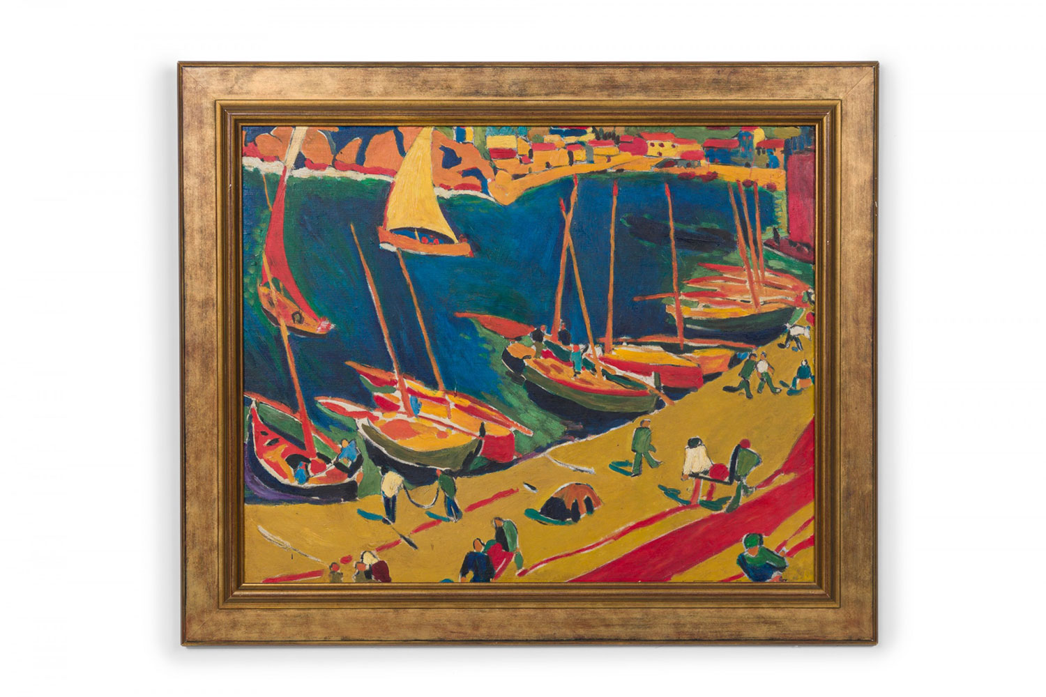 Reproduction of a andre derain sailboat painting