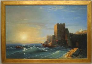 Copy of entrance to the bosphorus seascape