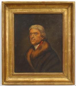Copy of a portrait of thomas jefferson