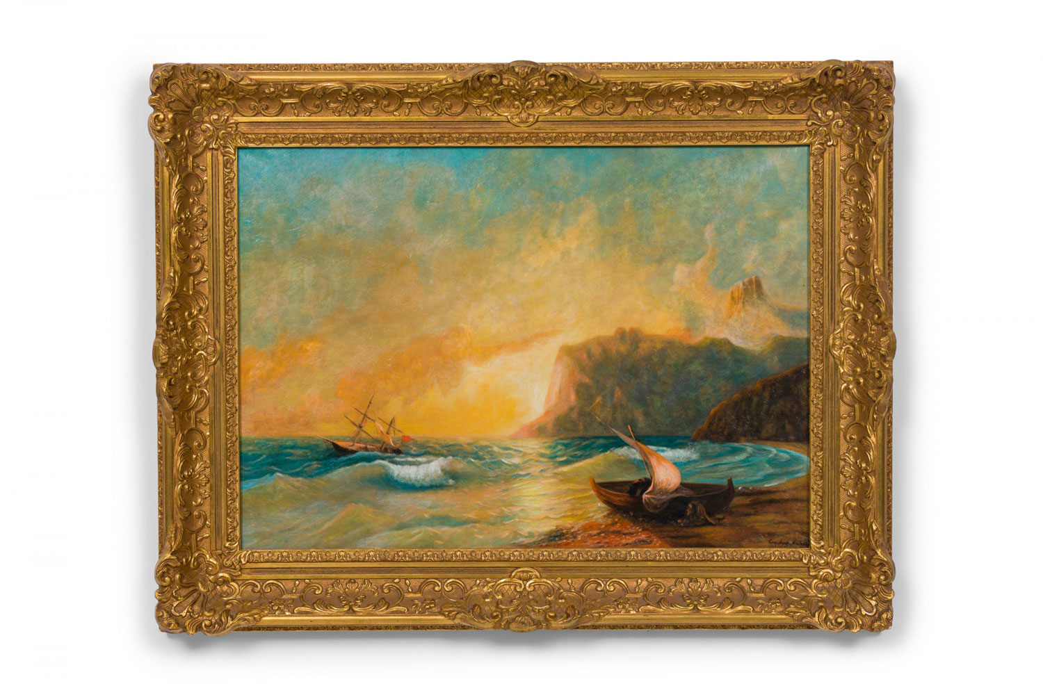 Copy of the sea koktebel seascape painting