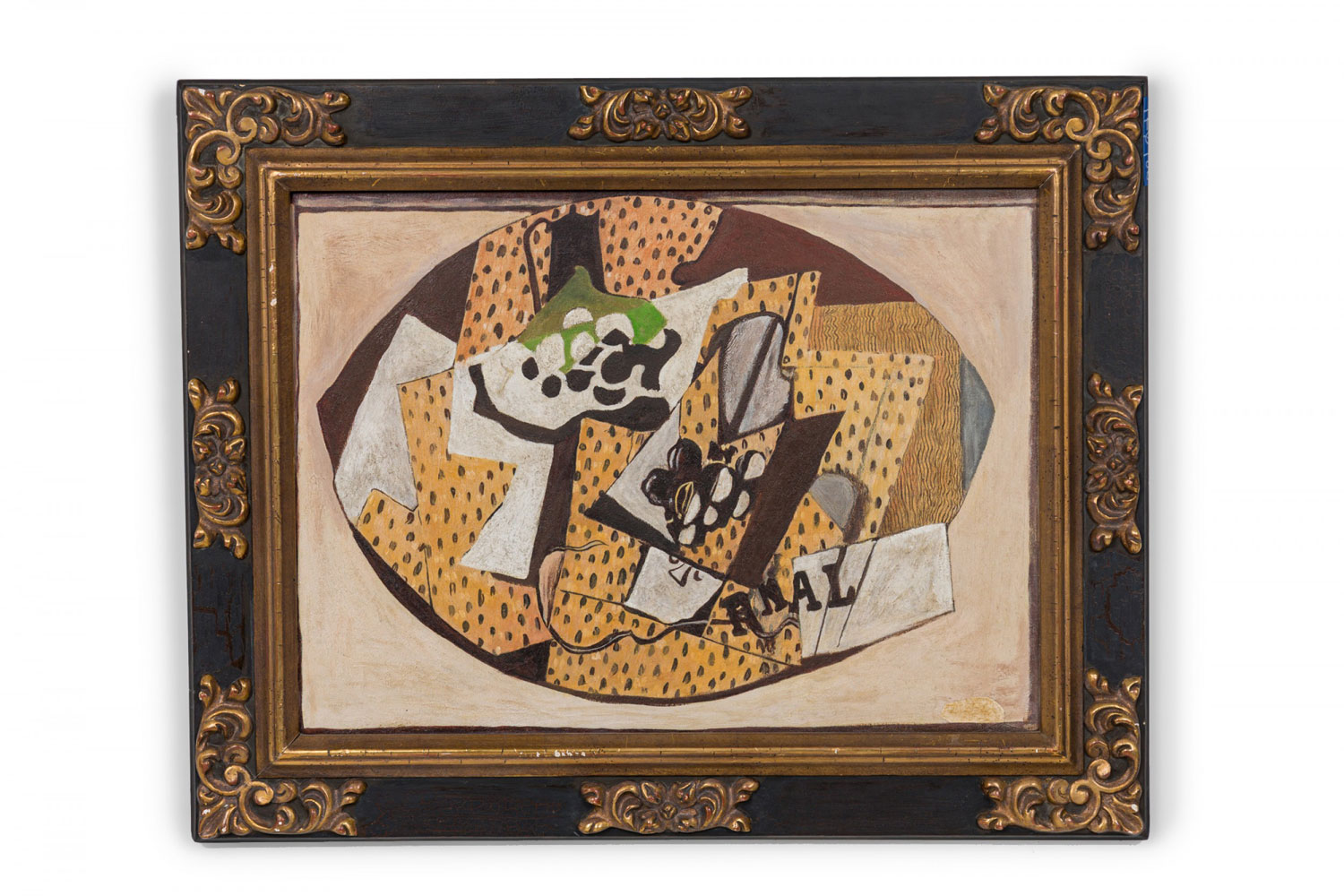 Copy still life with grapes painting 1