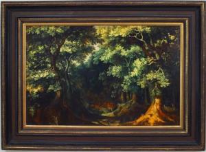 Copy of flemish landscape wooded landscape