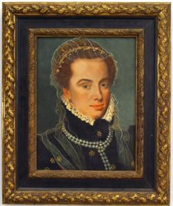 Copy of a collared woman portrait