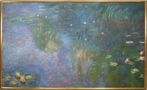 Copy of landscape of water lillies at giverny