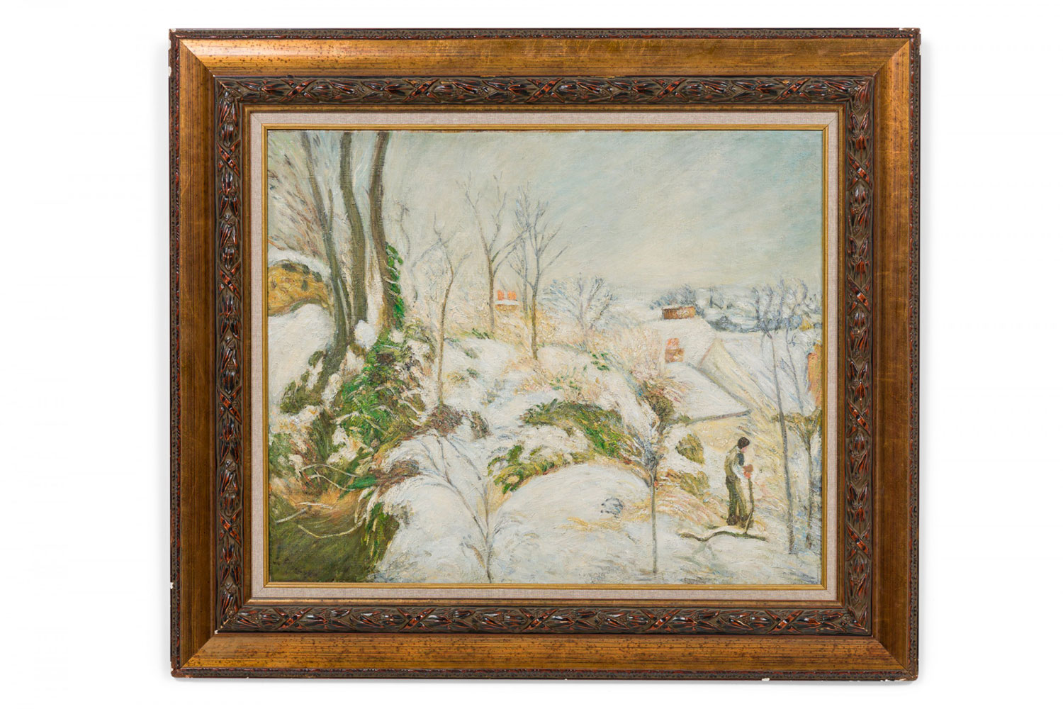 Copy of landscape winter in argenteuil