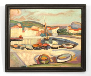 Reproduction of seascape painting