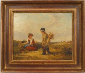 Copy of young reapers painting of harvest