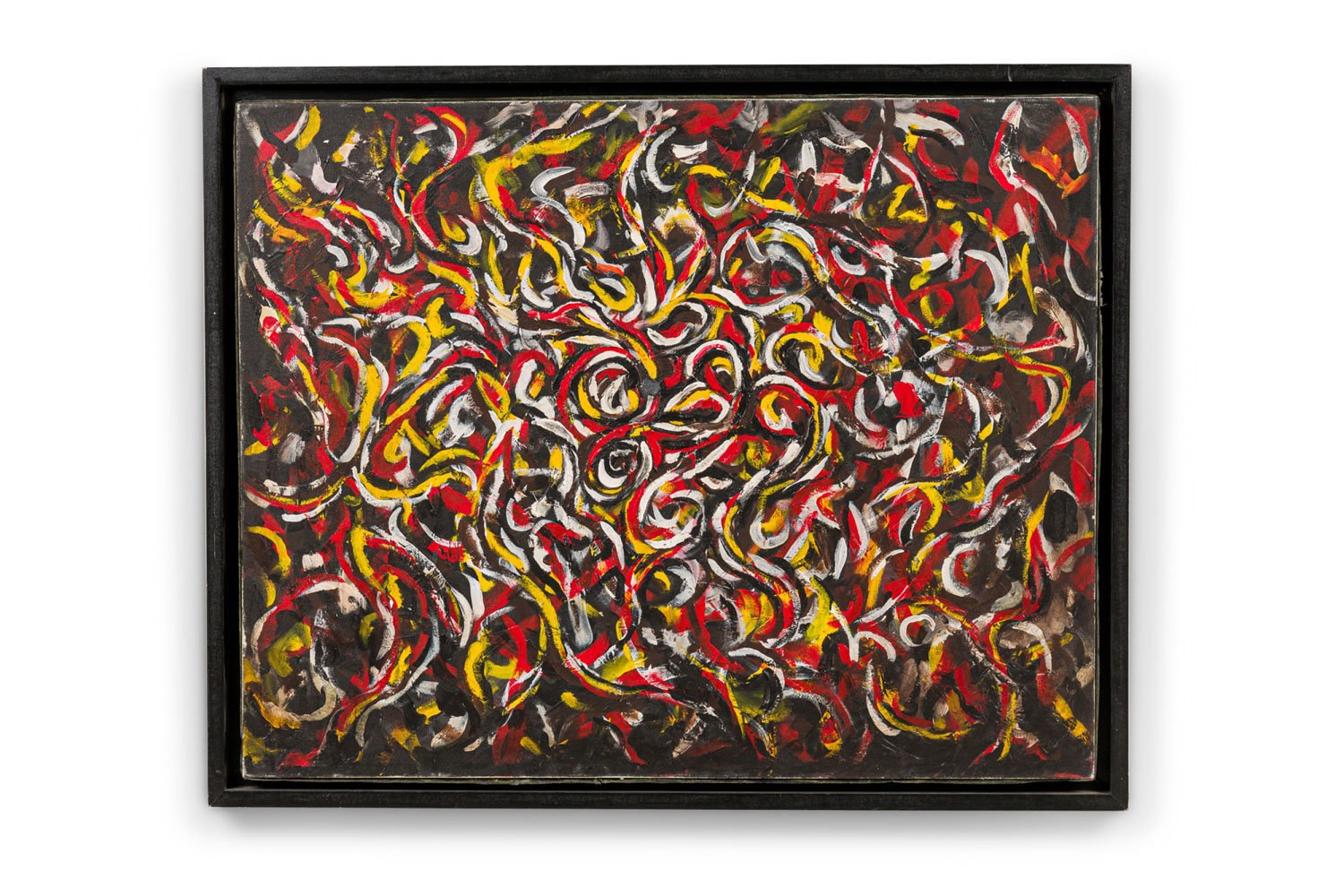 Copy of abstract modern multicolored painting