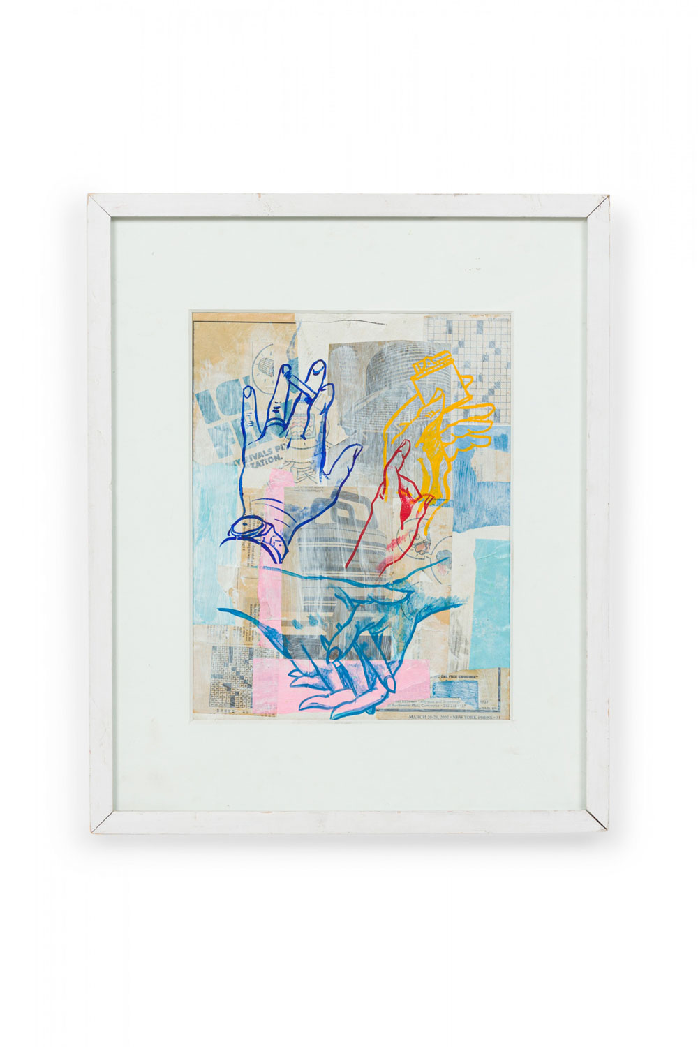 Copy of abstract newspaper collage