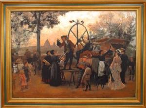 Copy of fairground attraction painting