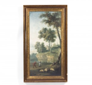 Copy of landscape showing a couple dancing