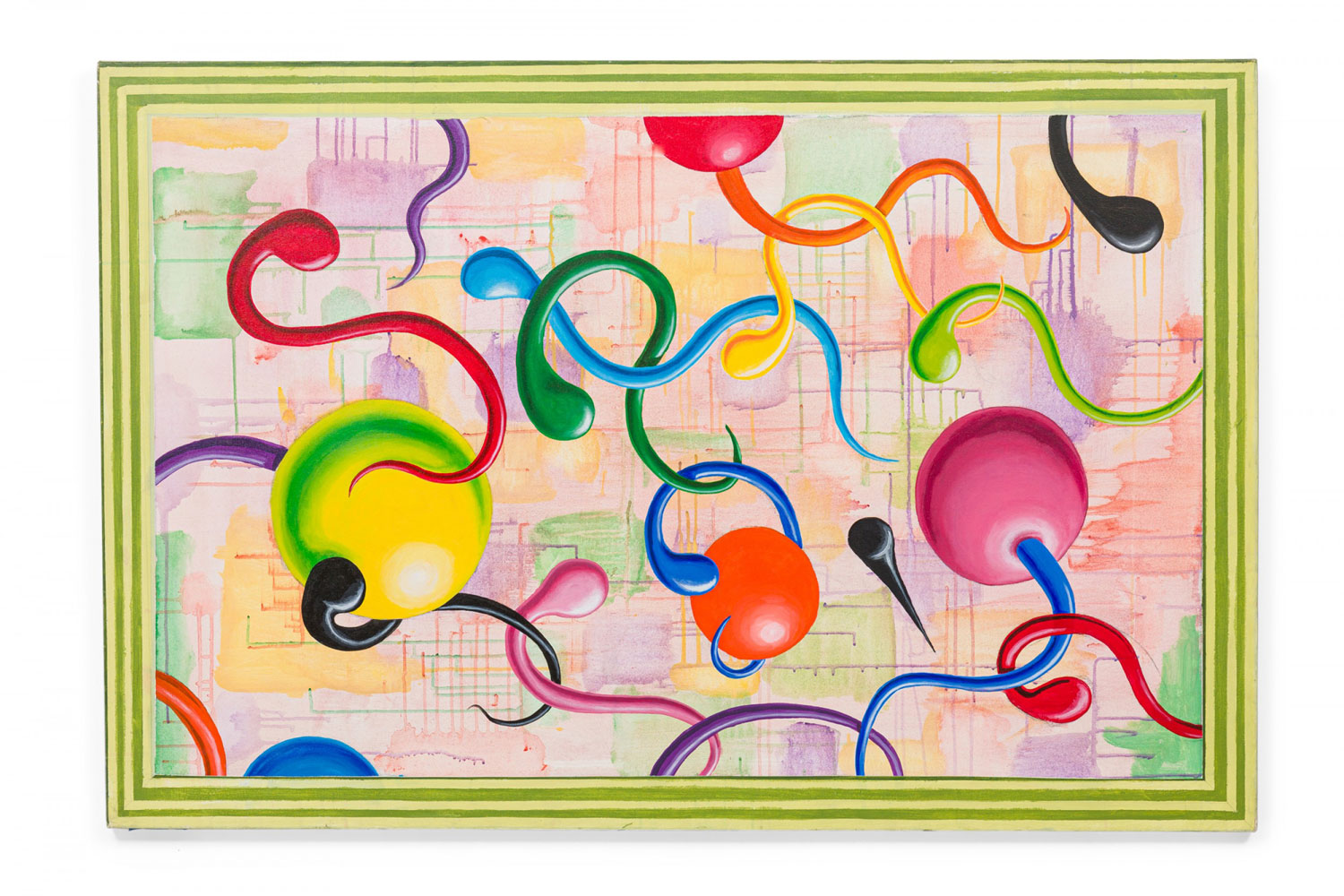 Copy of modern pop abstract painting