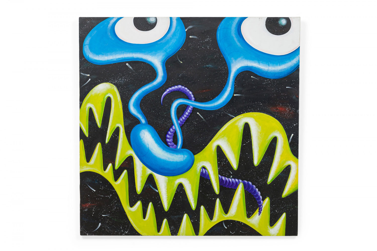 Copy of ap big eyes abstract painting