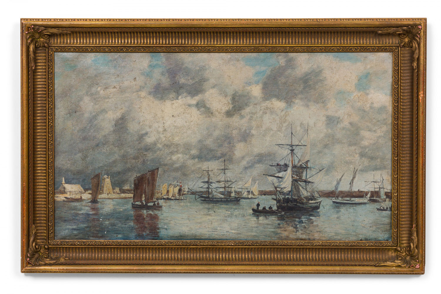 Copy of camaret boat seascape painting