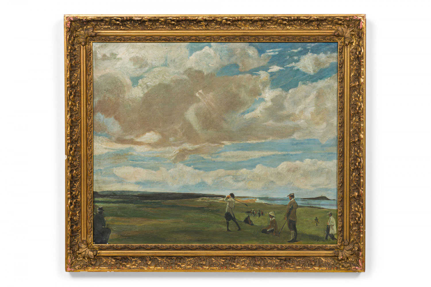 Copy of impressionist golfer painting 1