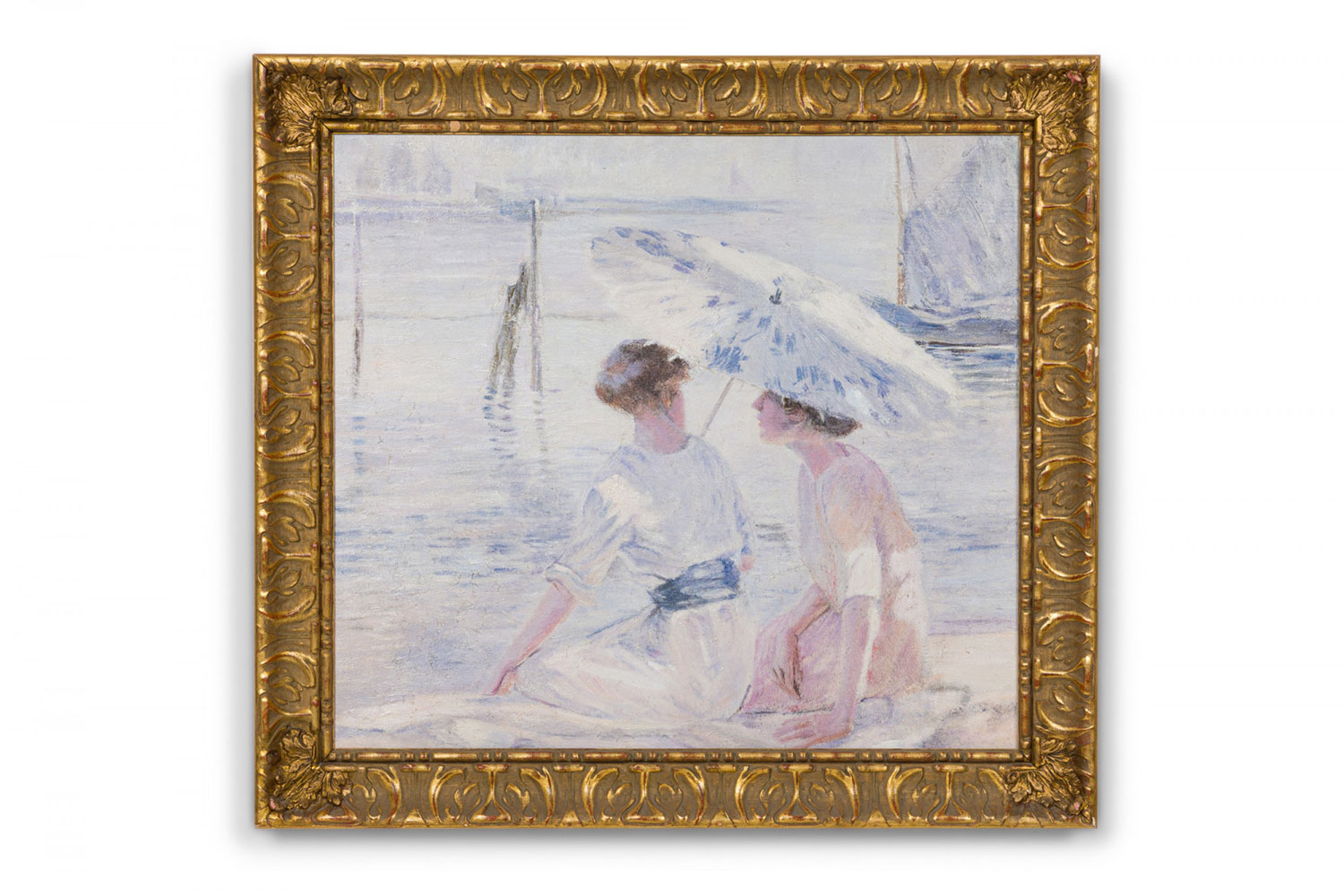 Copy of newport painting with women by the shore