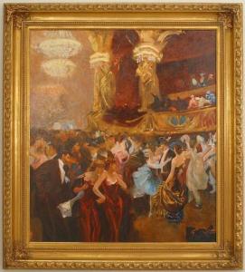 Copy of masked ball painting