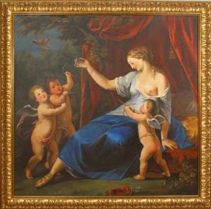 Copy of venere con armorini painting