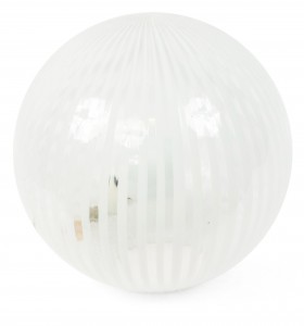 Italian murano vistosi striped glass table lamp