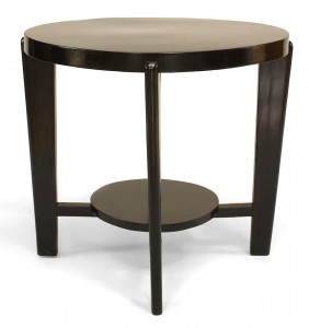 Italian ebonized coffee table