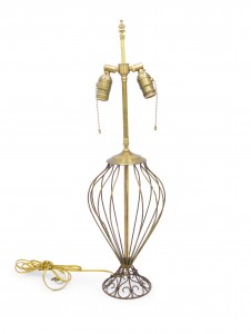 Italian mid century wire table lamp