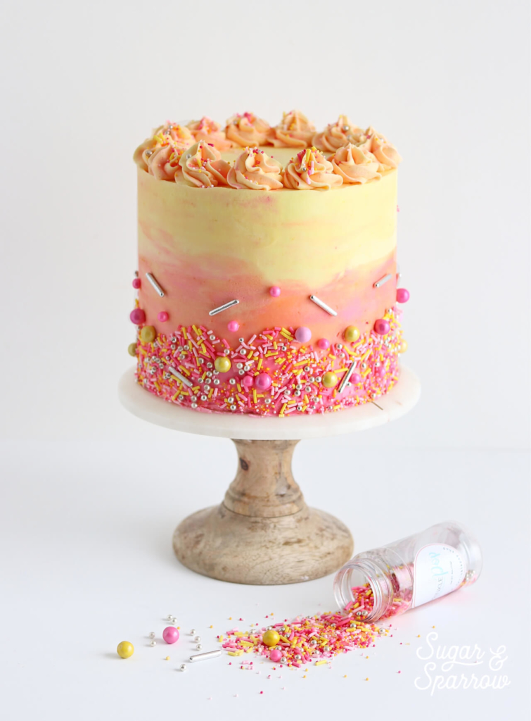 Summery Strawberry Lemonade Cake Recipe Sugar & Sparrow