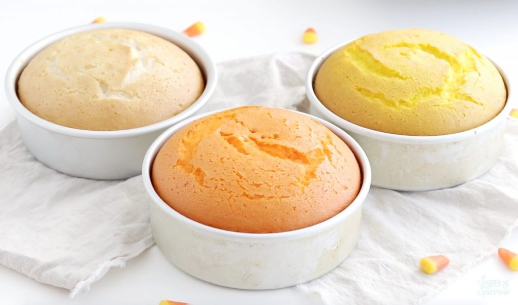 how to color cake layers