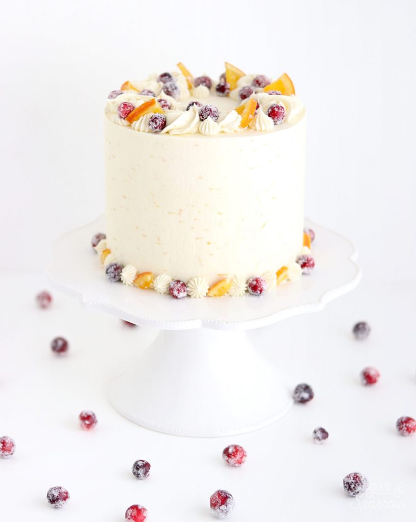 cranberry orange cake recipe