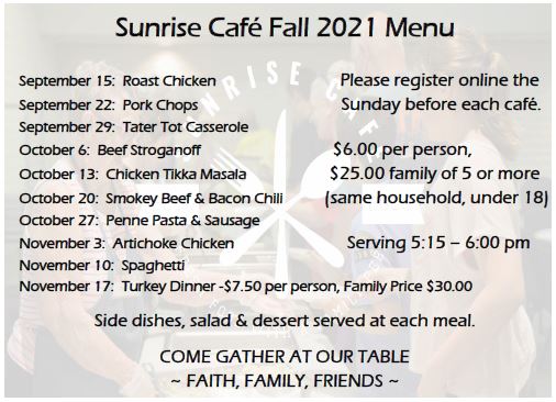 Cafe Fall 21 Cafe Fall 21