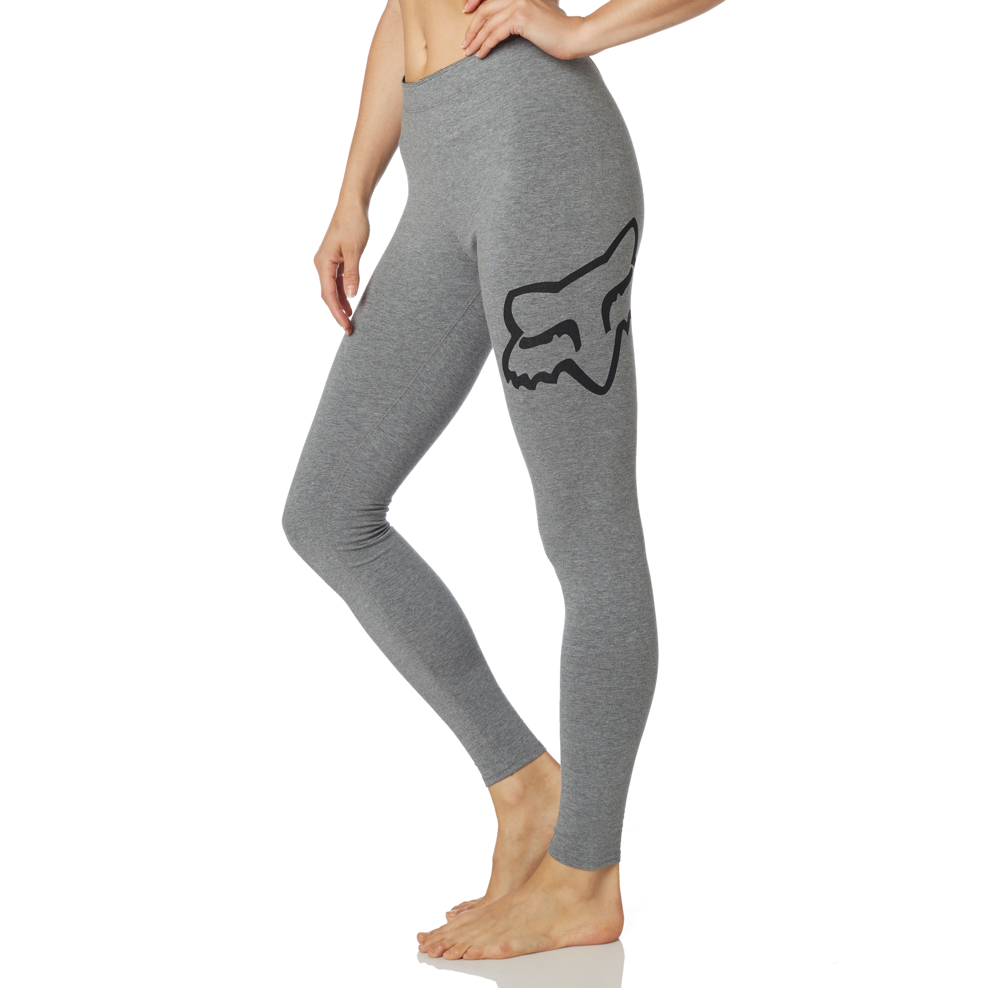 Fox Racing Womens Enduration High Waisted Leggings Heather Graphite