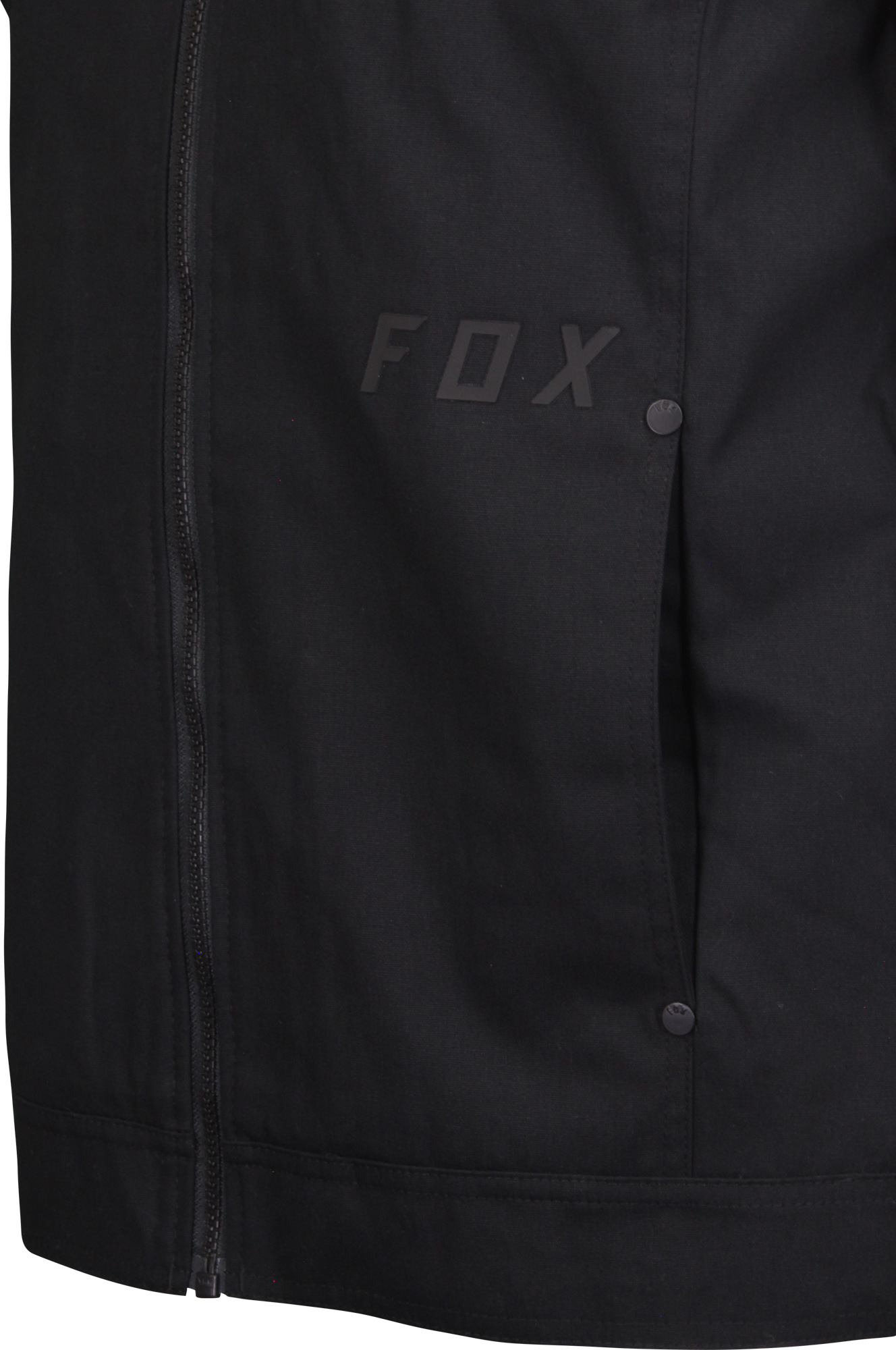 Fox Racing Mens Mercer Canvas Fleece Lined Jacket Black eBay