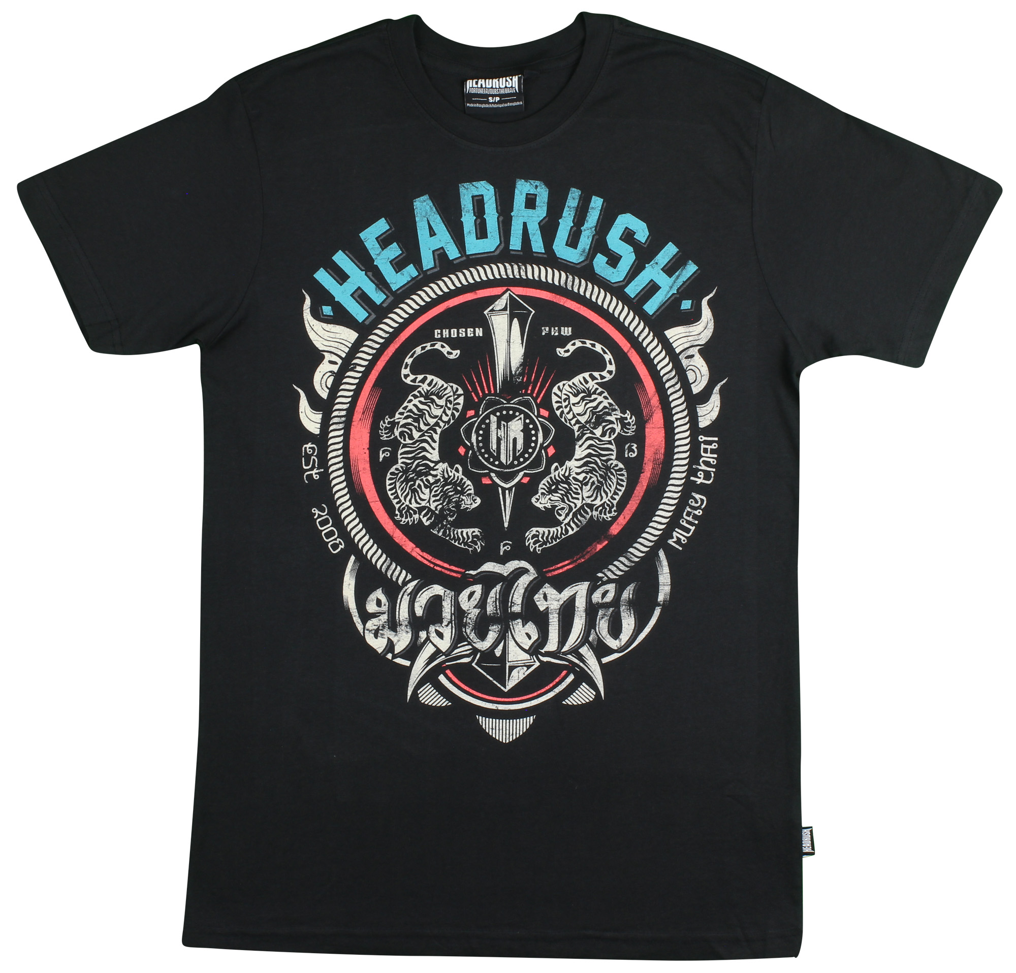 Superare Muay Thai Elbows 2.0 T-Shirt Blue