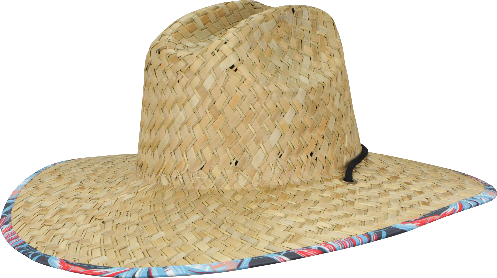 Quiksilver Mens Outsider Wide Brim Straw Sun Hat Blue Yonder eBay