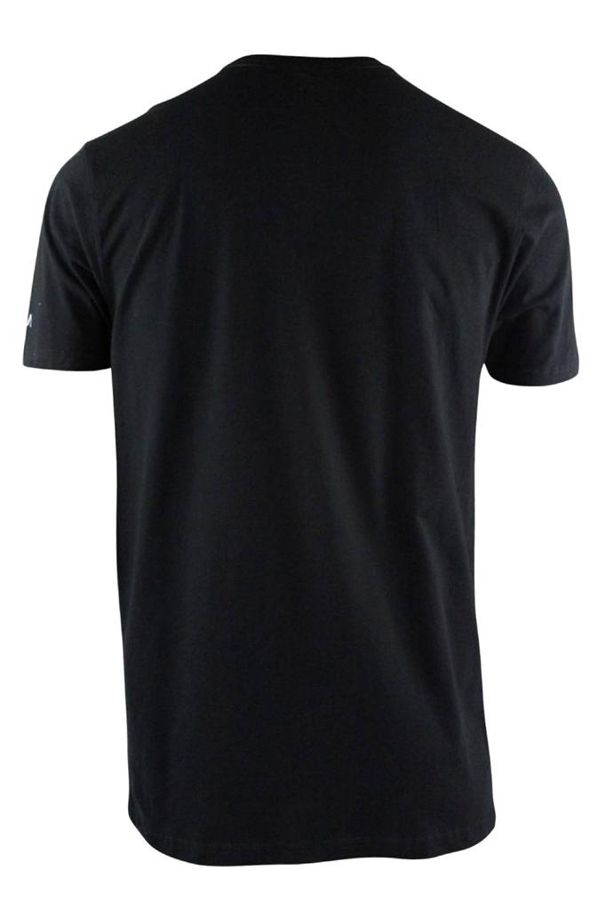 White//Red//Black RVCA Mens VA Sport Star Circle T-Shirt