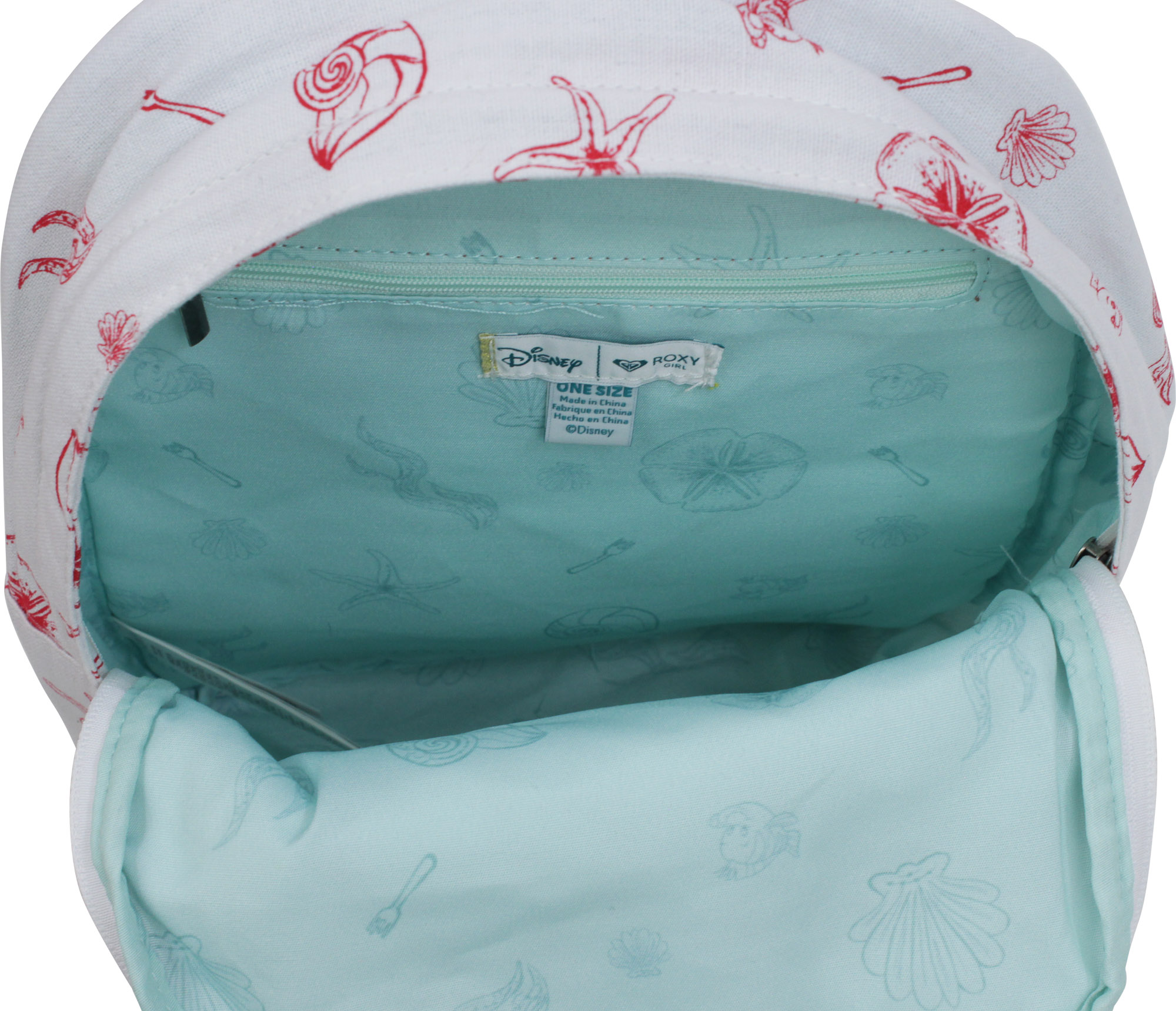 Roxy Girl/'s Rucksack Canvas Backpack Paradise PINK STRIPE NWT