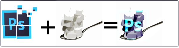 The sugar formula that makes is easy to learn Photoshop